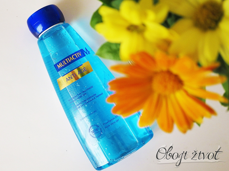 multiactiv dvofazni losion za skidanje šminke